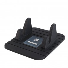 REMAX mini Car Mount Anti-Slip Silicone Pad Holder for iPhone Samsung Smartphone - Black